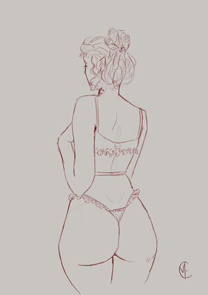 Sketched halfbody (personal)